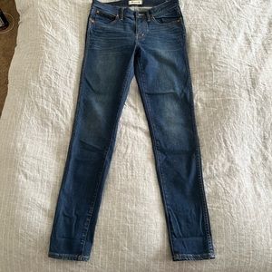 Madewell high rise skinny jeans